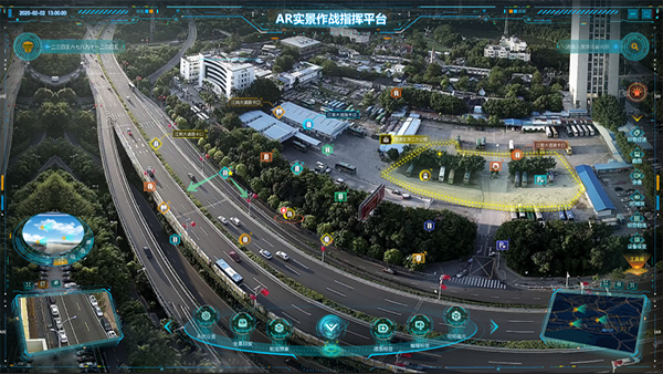 军事态势视景仿真推演